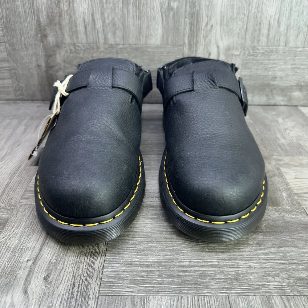 Dr. Marten's Jorge II Men's size 12 Leather Slingblack Lined Mules - Picture 4 of 8